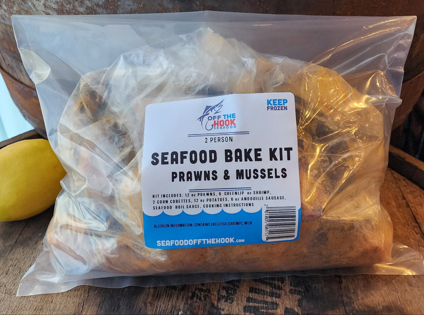 SEAFOOD BAKE KIT - PRAWNS & MUSSELS