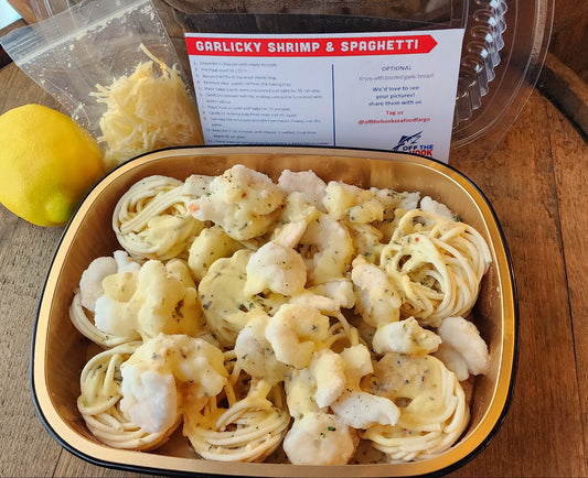 GARLICKY SHRIMP SPAGHETTI