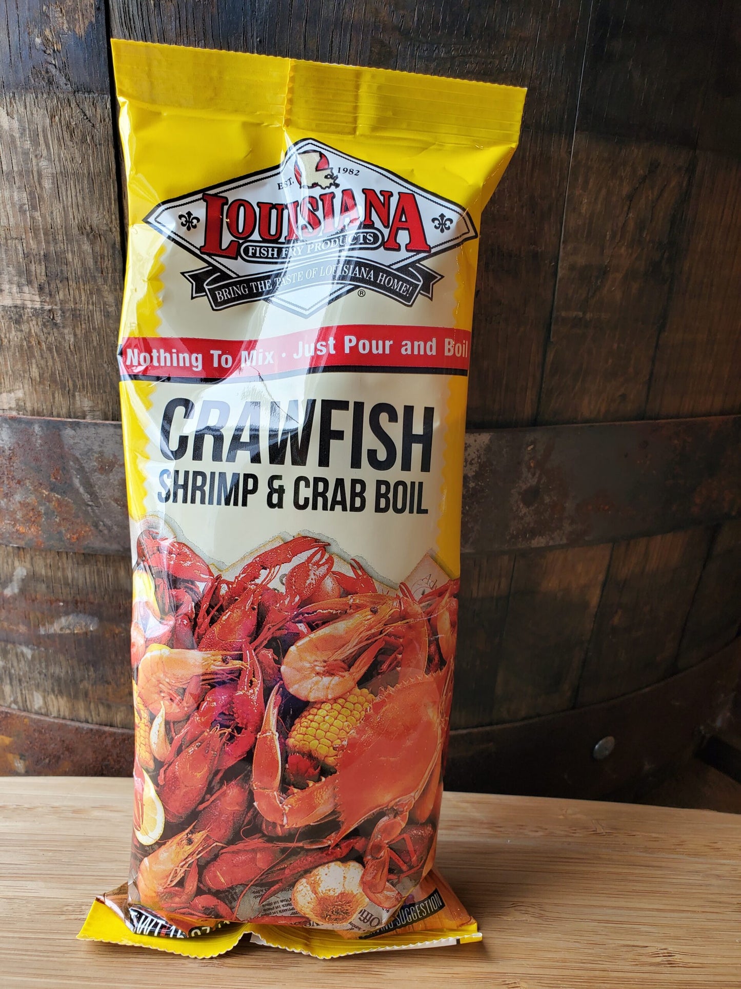 CRAWFISH, SHRIMP & CRAB BOIL SEASONING