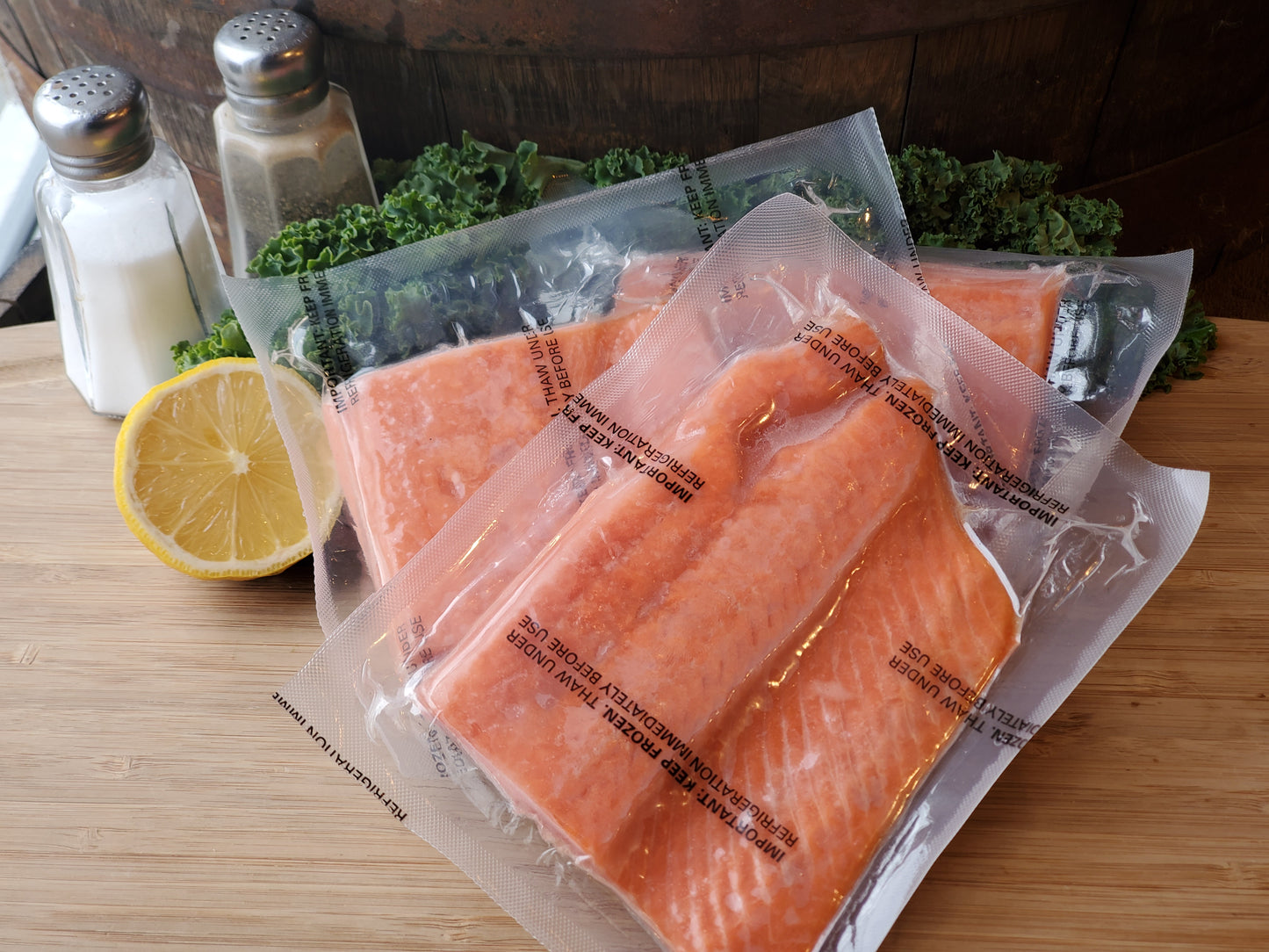 SOCKEYE SALMON PORTIONS